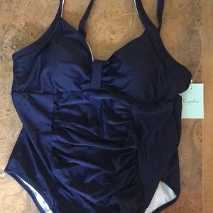 NWT Cupshe Navy One Piece